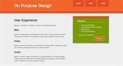 Desktop Screenshot of onpurposedesign.com