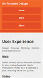 Mobile Screenshot of onpurposedesign.com